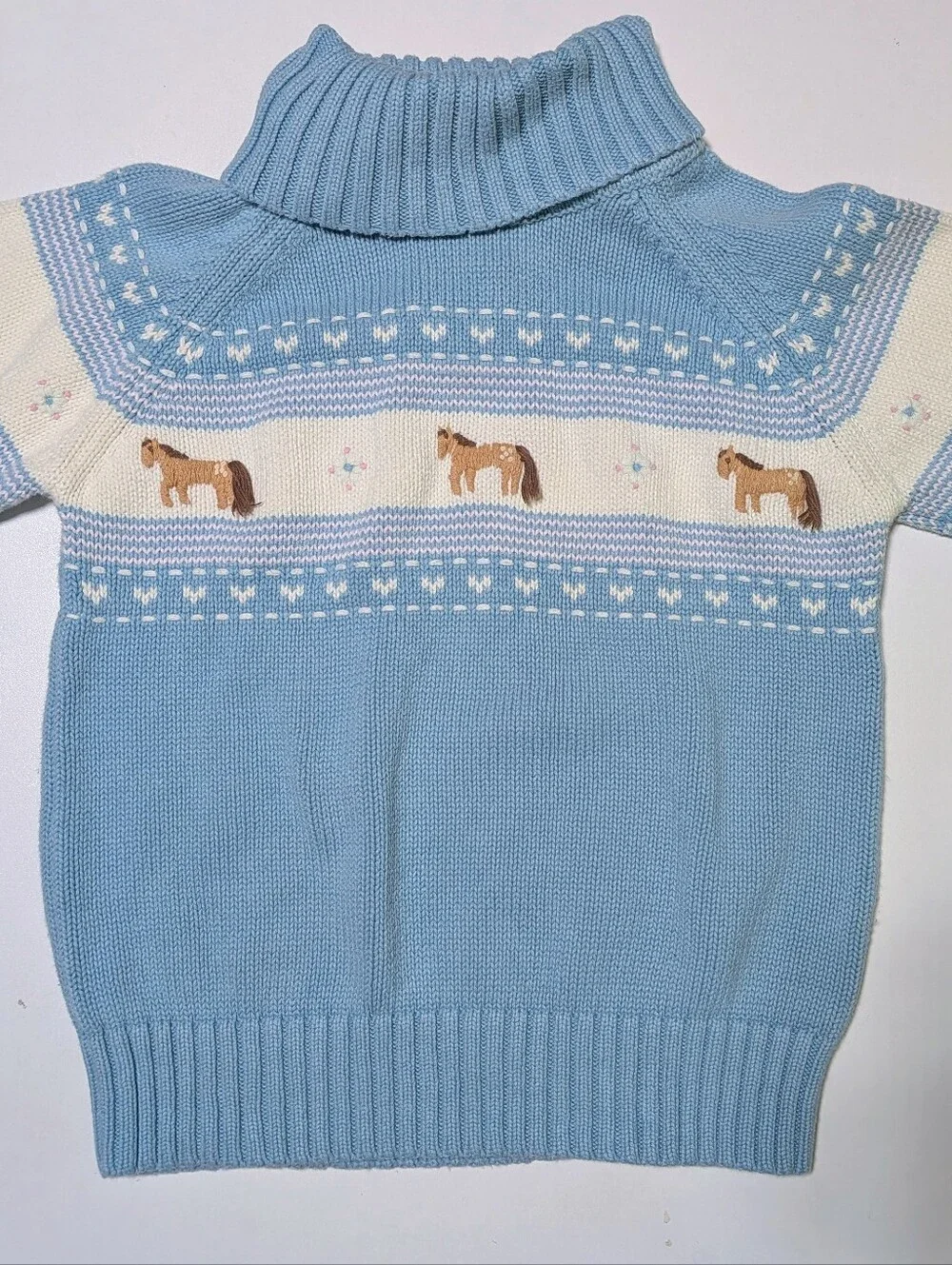 Gymboree Fair Isle Pony Sweater